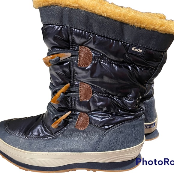 Keds Womens Padding Powder Puff Winter Wool Snow Boot Size 10 women - Picture 12 of 12